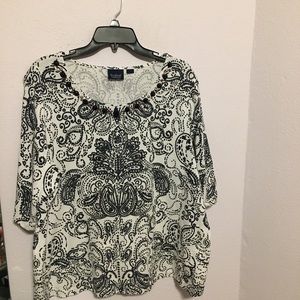 Embellished Gloria Vanderbilt 1X top